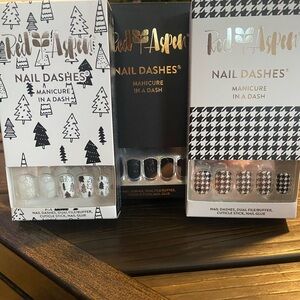 Nail Dashes, 3 sets. Brand new in boxes.